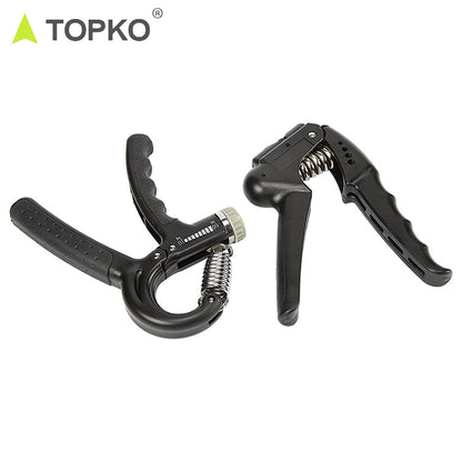 TOPKO Adjustable Hand-Gripper Muscle Trainer - BLACK