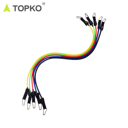 TOPKO Latex Resistance Band Tube Set Portable Set