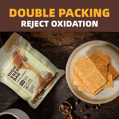 CARAMEL CINNAMON High Energy Bar 120g - Exp. Date 2045