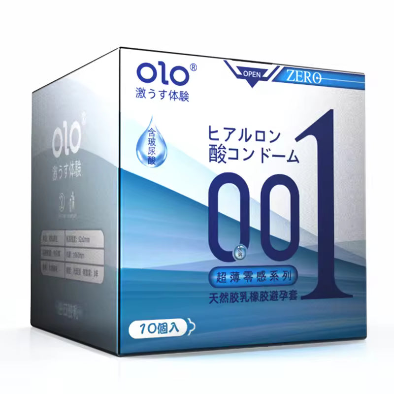 JAPANESE OLO ULTRA THIN CONDOM - 10 Tablets per Box