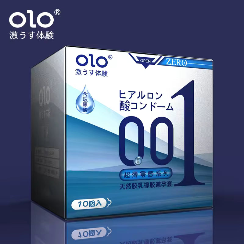 JAPANESE OLO ULTRA THIN CONDOM - 10 Tablets per Box