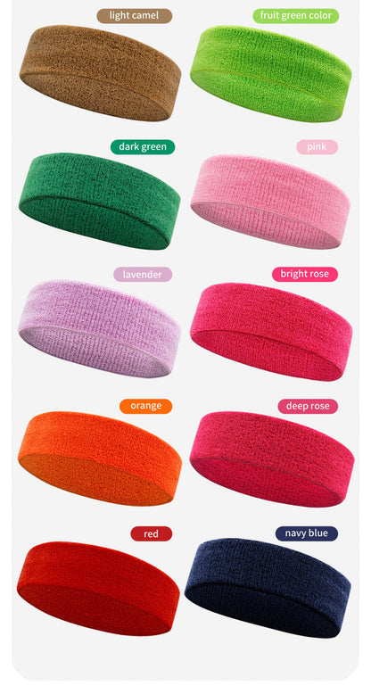 Aolikes 2106 Sweat-Absorbing Elastic Compression Headband
