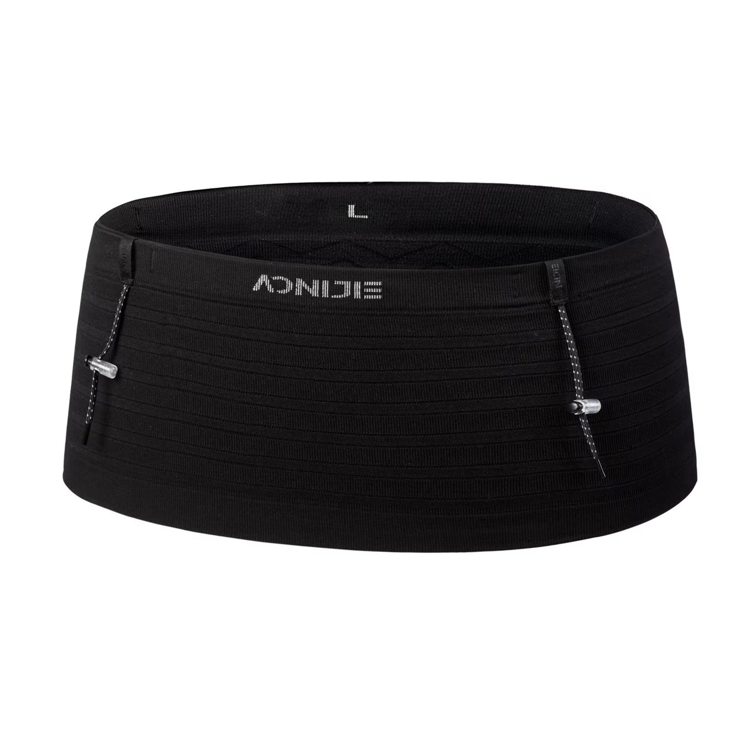 Aonijie Sports Waist bag with Bib Holder - BLACK