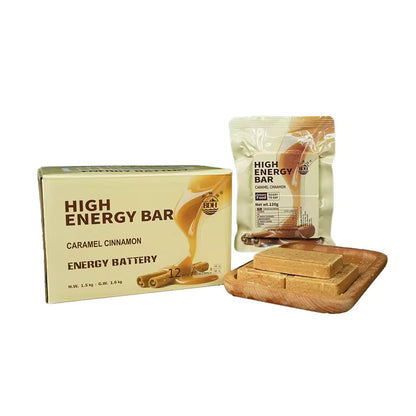 CARAMEL CINNAMON High Energy Bar 120g - Exp. Date 2045