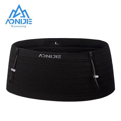 Aonijie Sports Waist bag with Bib Holder - BLACK