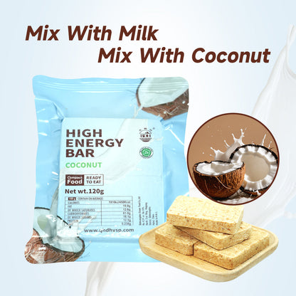 COCONUT High Energy Bar 120g x 12 pcs (1 Box) - Exp. Date 2044