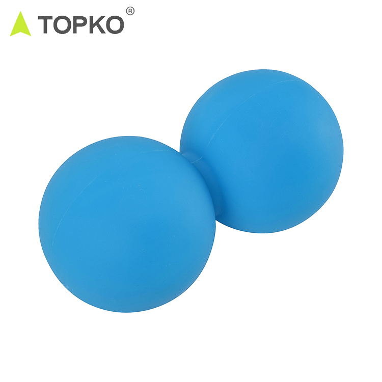 TOPKO Single Silicon Ball, Gym exercise (Massage lacrosse ball)
