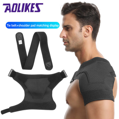 Aolikes  Neoprene Shoulder Pad Spine Protector -1692