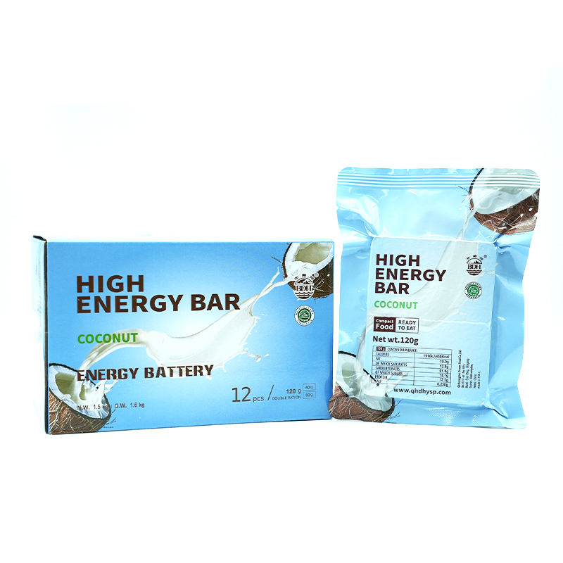 COCONUT High Energy Bar 120g x 12 pcs (1 Box) - Exp. Date 2044