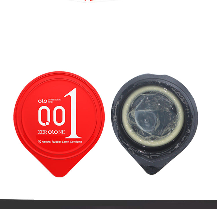 OLO 001 DELAY DRAGON CONDOM Round Packaging - 10pcs