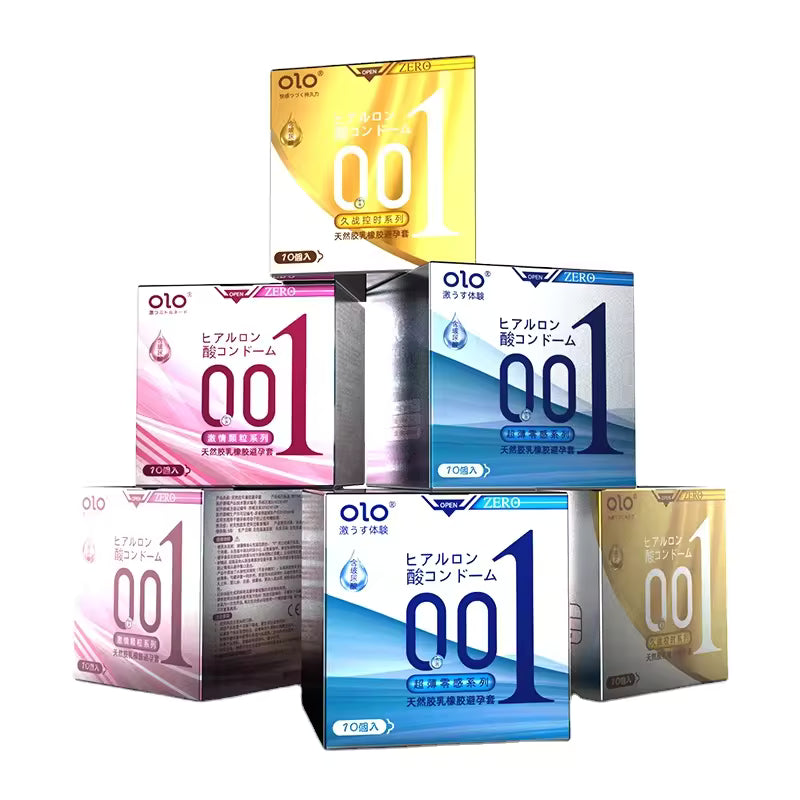 JAPANESE OLO ULTRA THIN CONDOM - 10 Tablets per Box