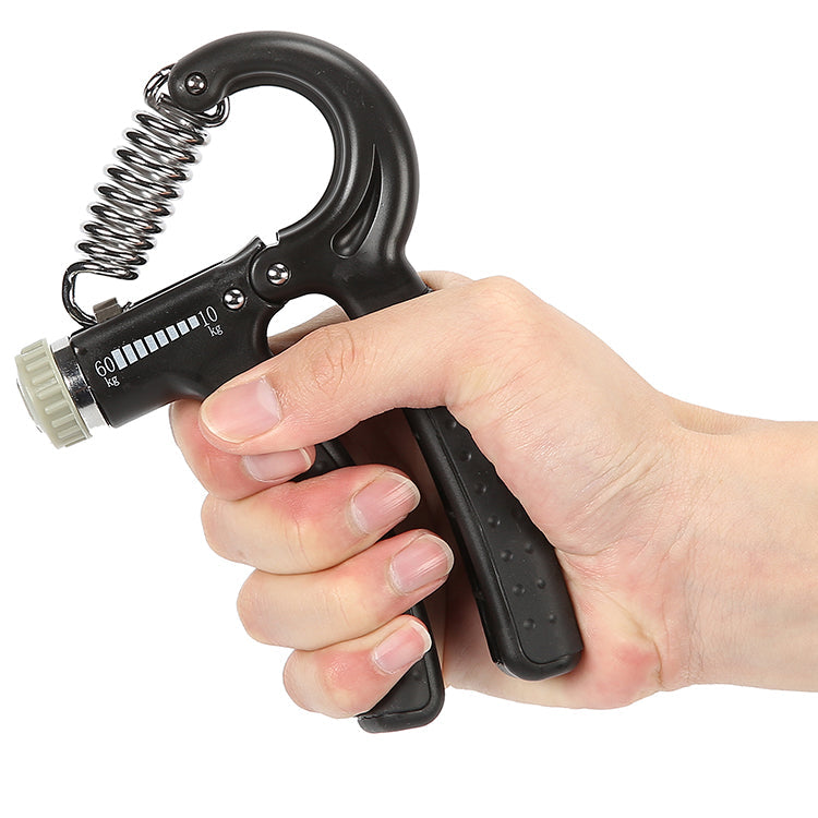 TOPKO Adjustable Hand-Gripper Muscle Trainer - BLACK