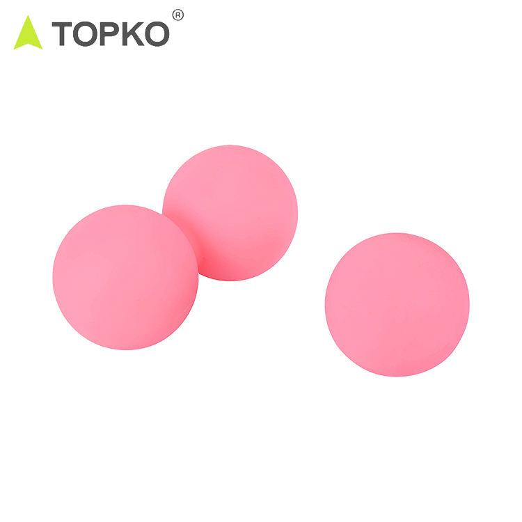 TOPKO Single Silicon Ball, Gym exercise (Massage lacrosse ball)