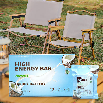 COCONUT High Energy Bar 120g x 12 pcs (1 Box) - Exp. Date 2044
