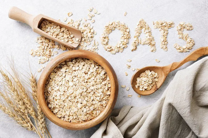 Old Fashion ROLLED OATS 1kg - sugar free healthy rolled oats - Exp. Date August 2027