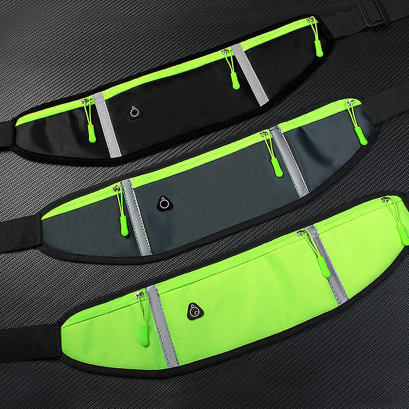Reflective Sports RUNNING WAIST BAG Durable,Lightweight & MULTIPLE COMPARTMENT