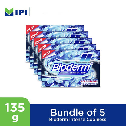 Bioderm Soap Intense Coolness 135g Box [Bundle of 5]