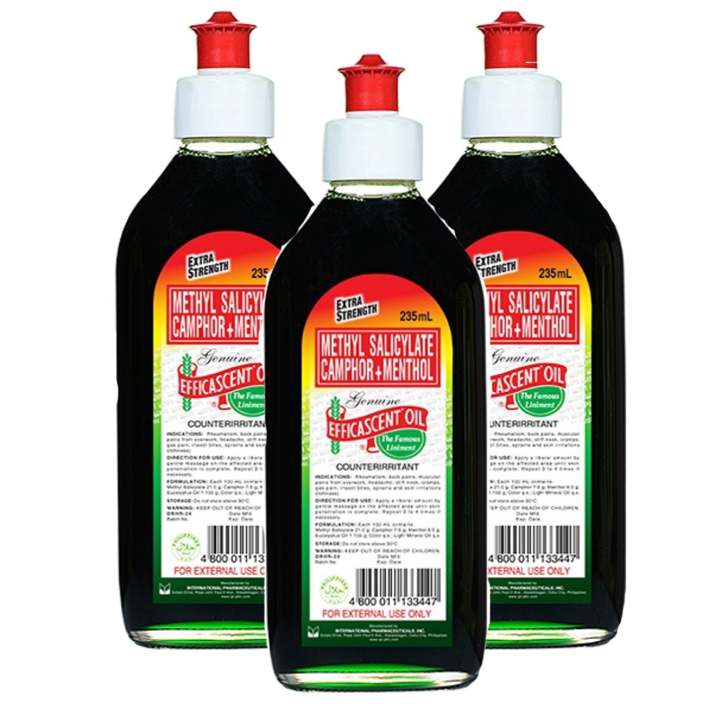Efficascent Oil Extra Strength 235mL x 3 bottles