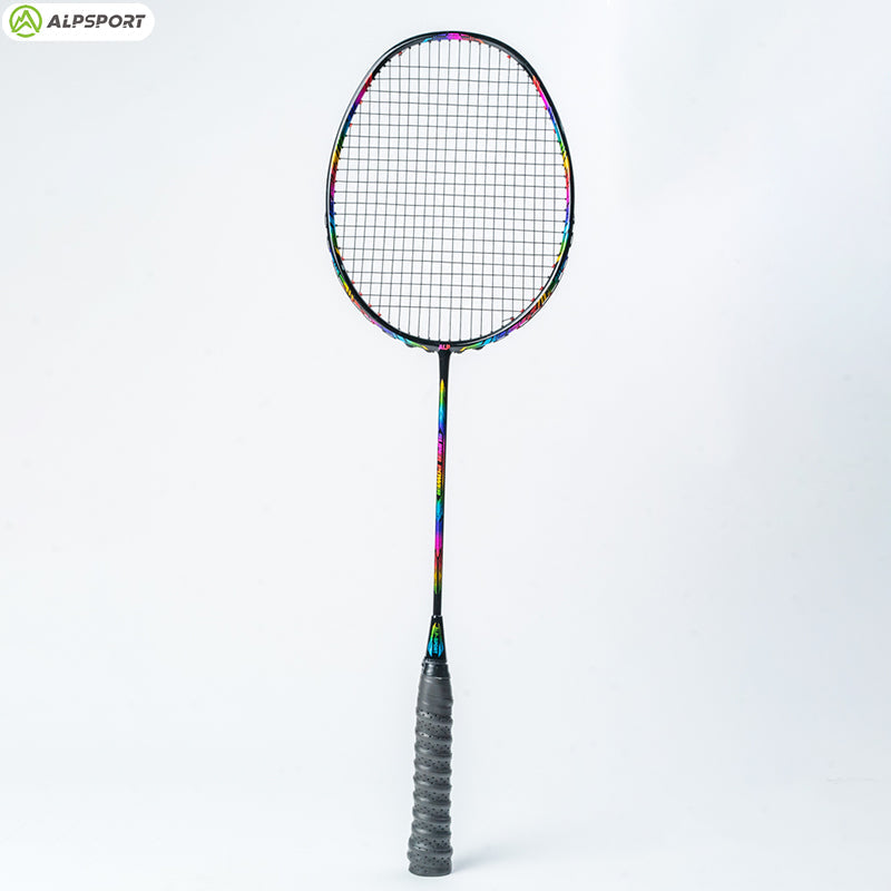ALP SPORT 1pc XC Carbon Fiber Badminton Racket 100% Full Carbon Fiber