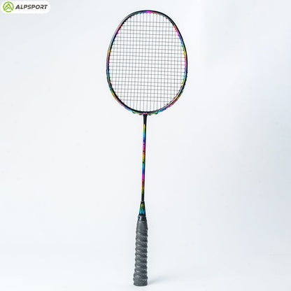 ALP SPORT 1pc XC Carbon Fiber Badminton Racket 100% Full Carbon Fiber