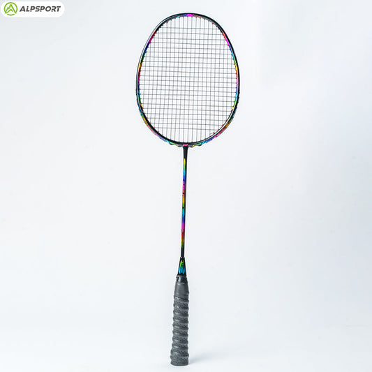 ALP SPORT 1pc XC Carbon Fiber Badminton Racket 100% Full Carbon Fiber