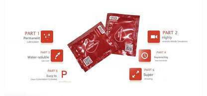 Bundle of 10 pcs - OLO Water Soluble LUBRICANT IN SACHETS - 10's x 7ml