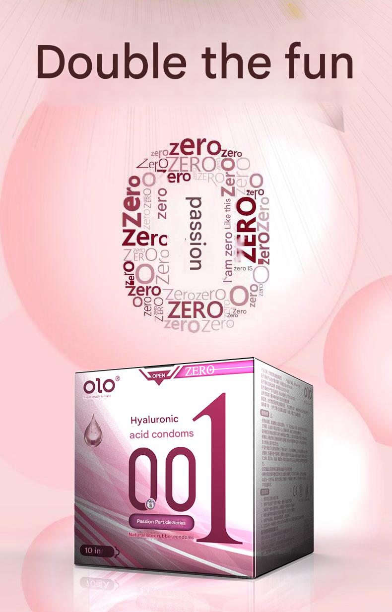 JAPANESE OLO ULTRA THIN CONDOM - 10 Tablets per Box