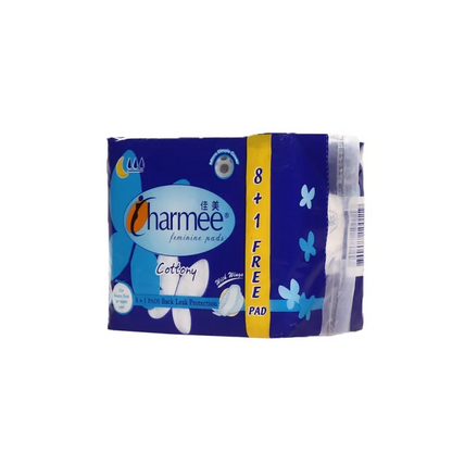 1 CASE Charmee Cottony  Sanitary NAPKIN HEAVY FLOW (8's x 36 packs)with wings