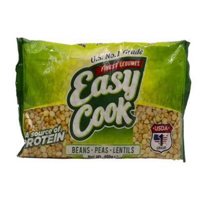 EASYCOOK YELLOW SPLIT PEAS 400G QUICK AND HEALTHY MEAL OPTION