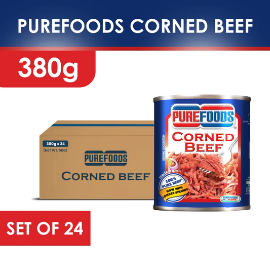 1 CASE - PUREFOODS Corned Beef (380g x 24)