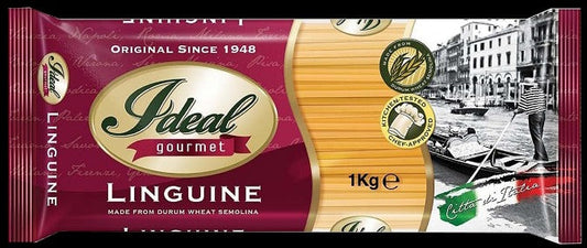 1 CASE (15 pcs)1KG  IDEAL GOURMET PASTA Linguine ELLIPTICAL PASTA STRAND