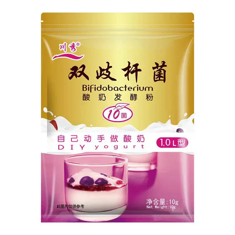 DIY YOGURT STARTER CULTURE BIFIDOBACTERIUM with 5-10 STRAINS 10 pcs x 1g Sachets