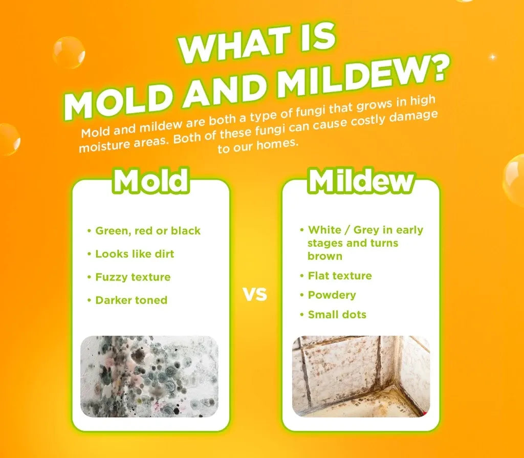Mr. Muscle Mold and Mildew Refill 500ml -(No Need to Scrub) pack of 3