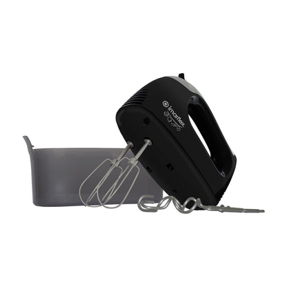 IMARFLEX Electric Hand Mixer IMX-270B with Built-in Accessory Box (5 SPEEDS) 5-SPEED Settings with TURBO Function - BLACK