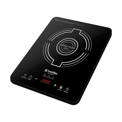 IMARFLEX Slim Type Induction Cooker IDX-2000S - TWIN  EXHAUST CHILD LOCK PROTECTION