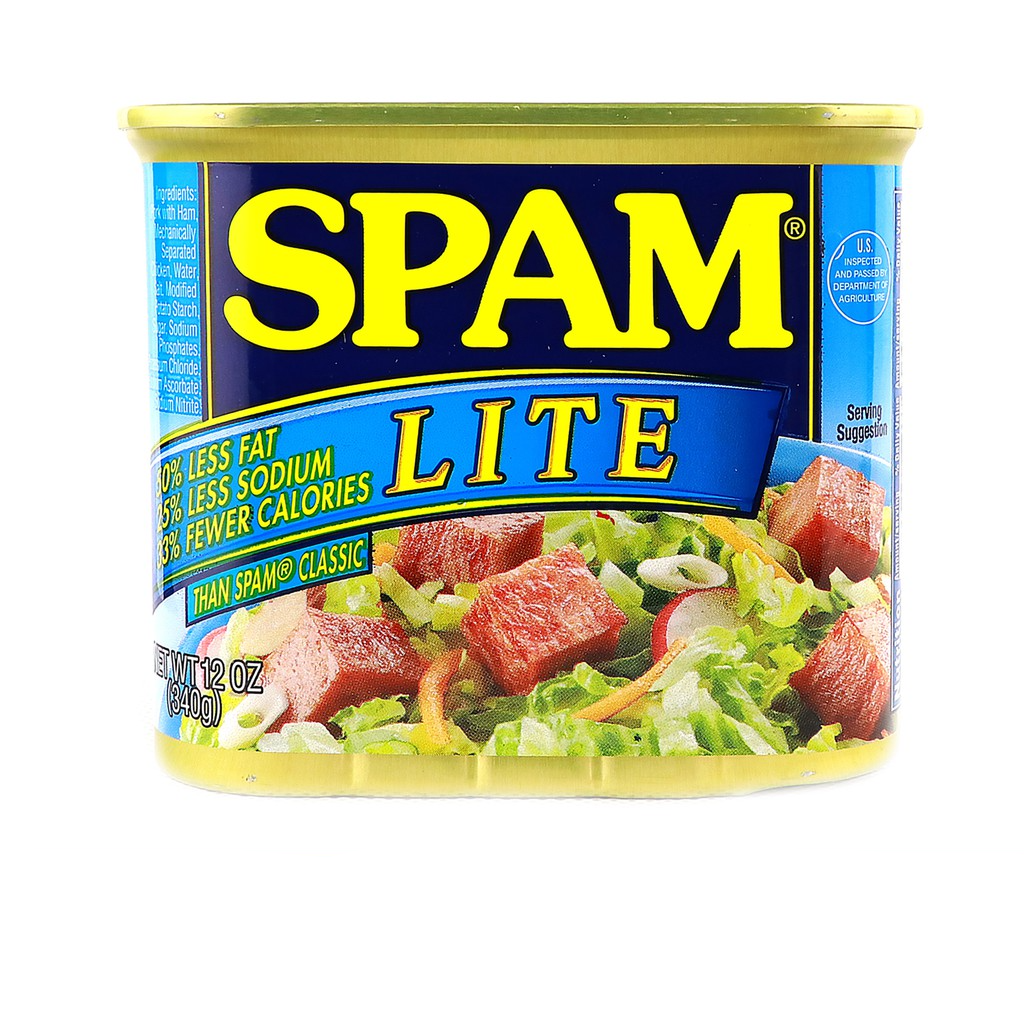 1 CASE -  SPAM® Luncheon Meat Lite (340g x12)