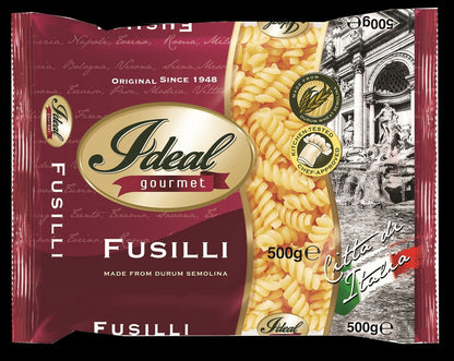 1 CASE(30 pcs)500G  IDEAL GOURMET PASTA Fusilli FIVE PERFECT TWISTS