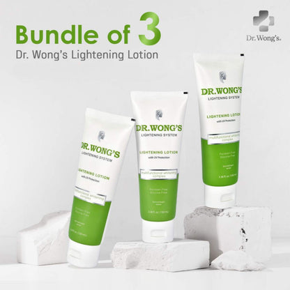 Dr. Wong's Lightening Lotion 100ml - [Bundle of 3]