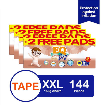 EQ Dry Jumbo Pack Tape 36's (over 14kg) - XXL