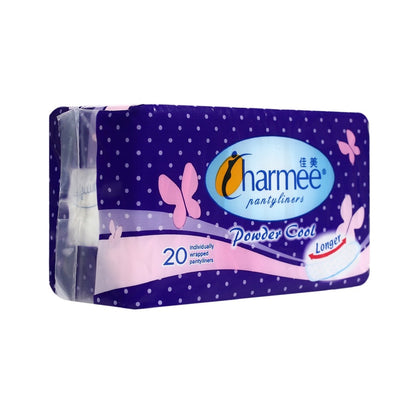 Charmee Pantyliner Powder Cool Longer 20's x 36 packs - 1 case