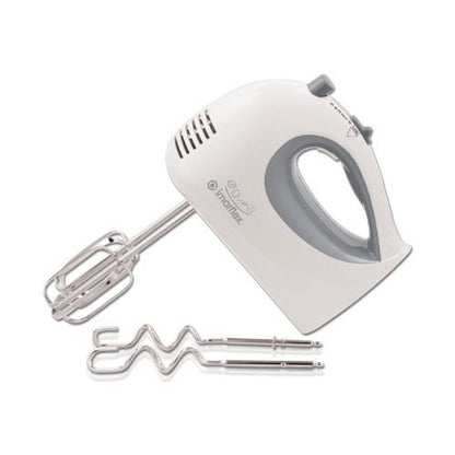 IMARFLEX Electric Hand Mixer IMX-250 (5 SPEEDS) - WHITE 5 SPEED SETTINGS PLUS A TURBO FUNCTION