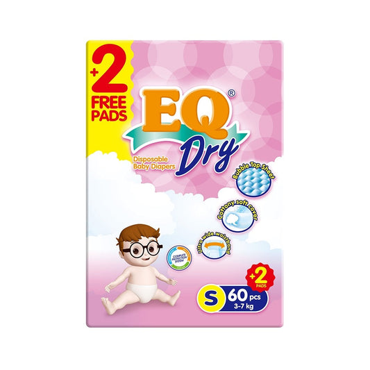 EQ Dry Jumbo Pack 60's Tape 3-7kg - Small