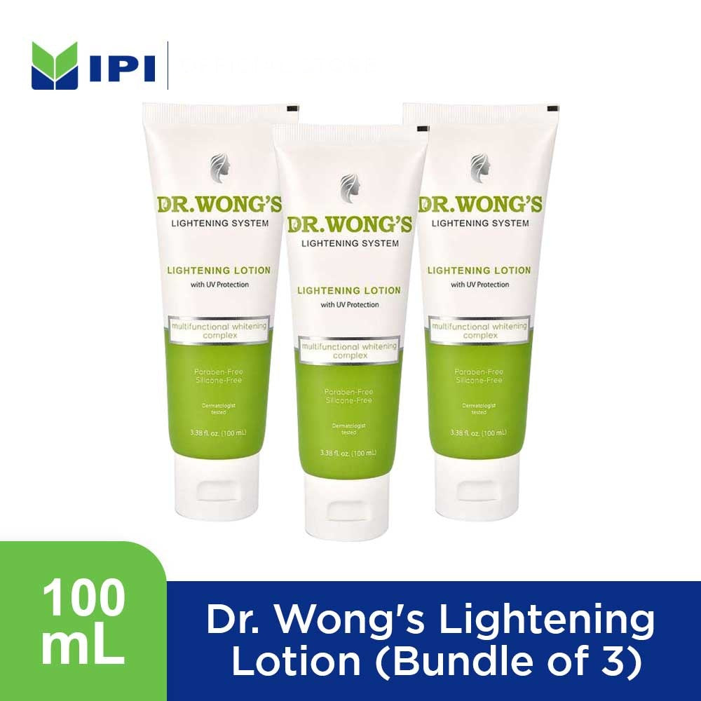 Dr. Wong's Lightening Lotion 100ml - [Bundle of 3]