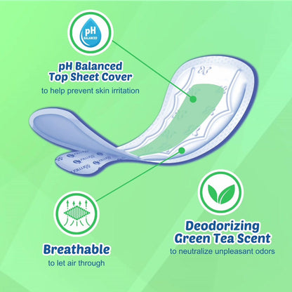 Charmee Pantyliner Breathable Deodorizing Green Tea (20's x 24 packs) - 1 case