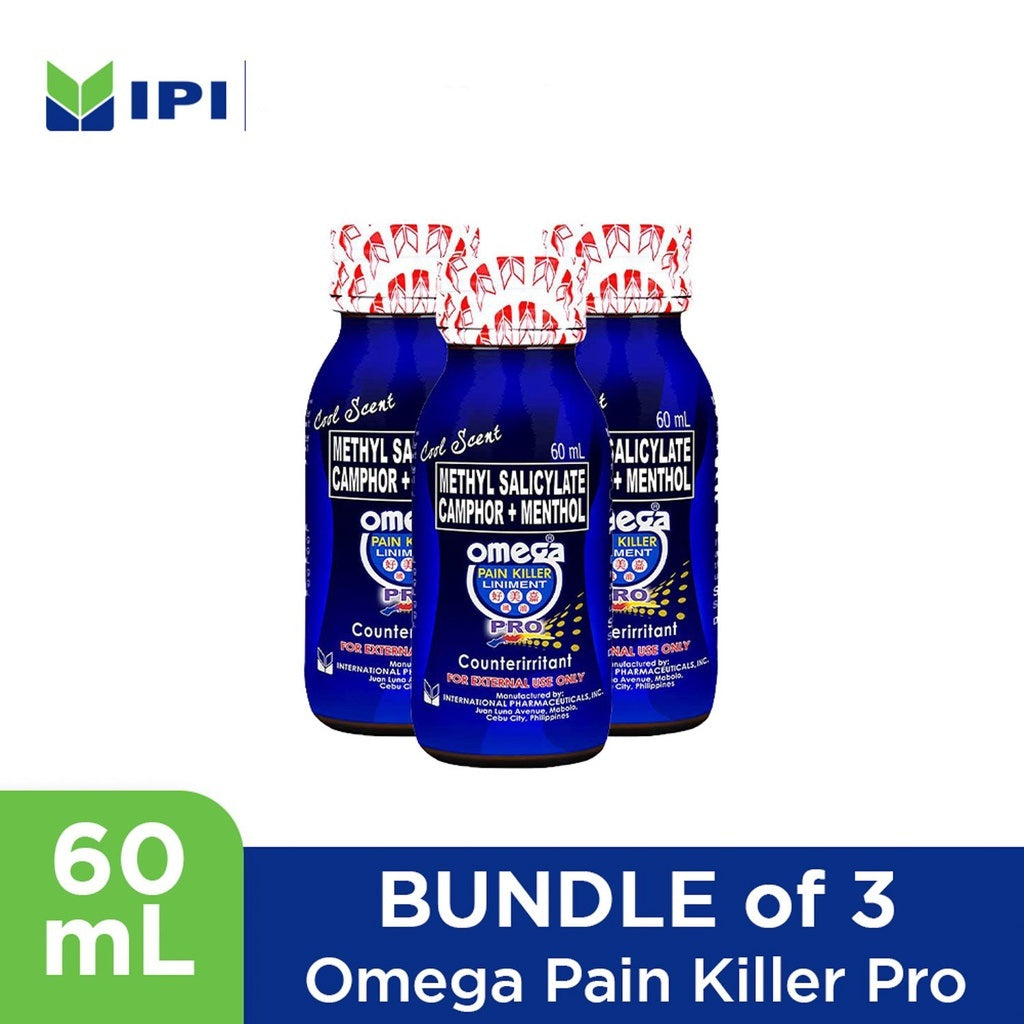 Omega Pain Killer Pro 60ml [Bundle of 3]