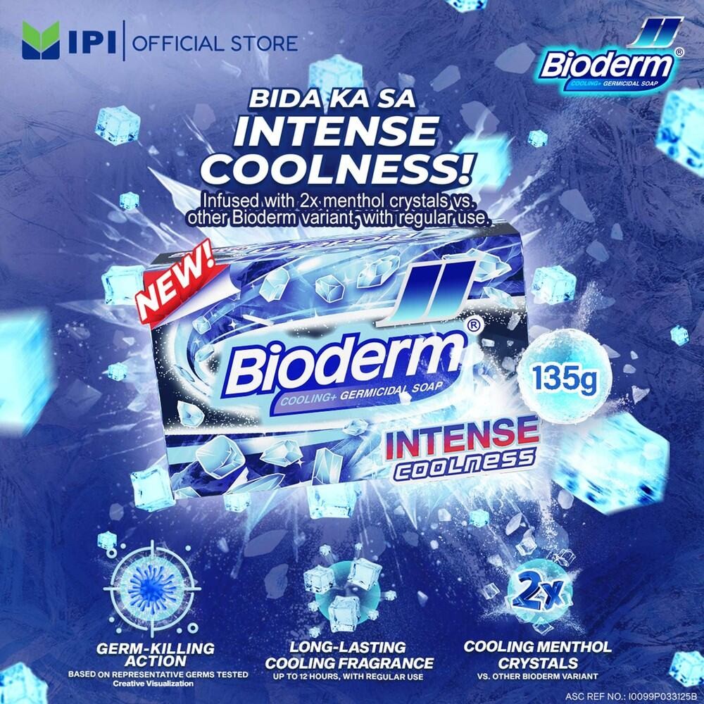 Bioderm Soap Intense Coolness 135g Box [Bundle of 5]