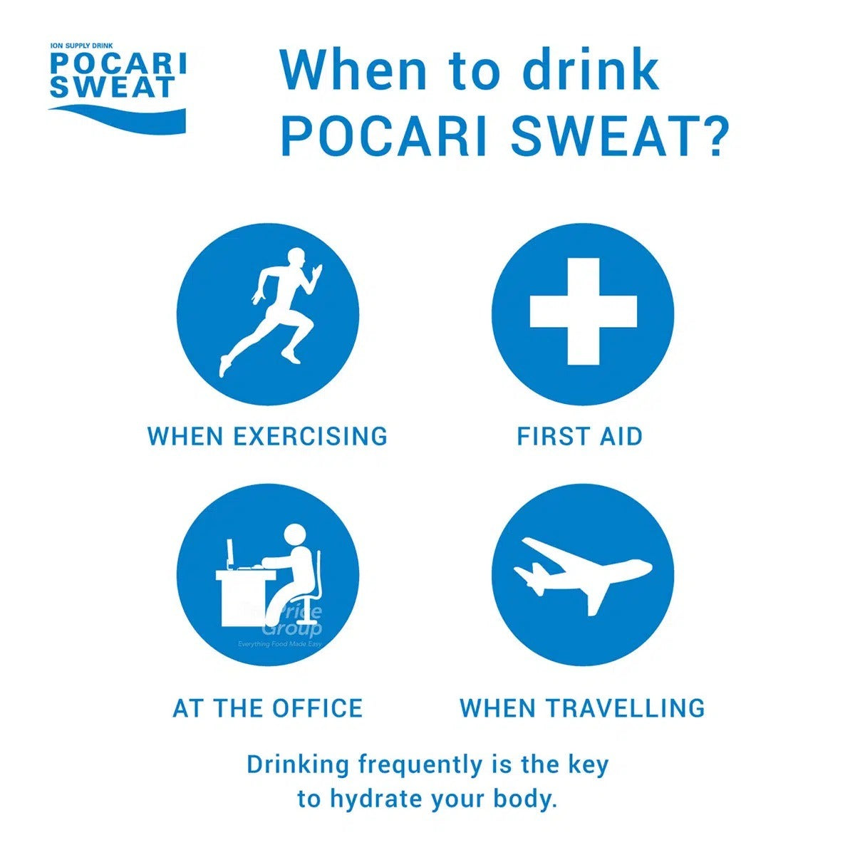 Pocari Sweat Powder (1 case) - 125 sachets