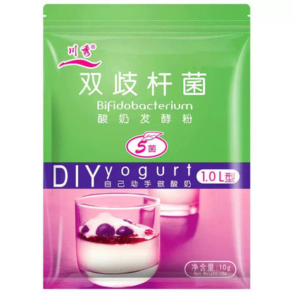 DIY YOGURT STARTER CULTURE BIFIDOBACTERIUM with 5-10 STRAINS 10 pcs x 1g Sachets