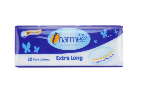 Charmee Pantyliner Extra Long 20s x 36 packs - 1 case
