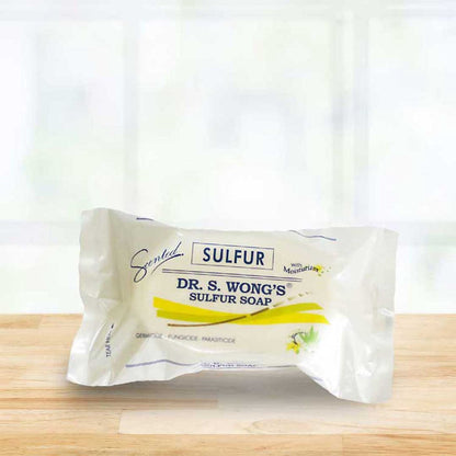 Dr.Wong Sulfur Soap With Moisturizer 135g - [Bundle of 5]